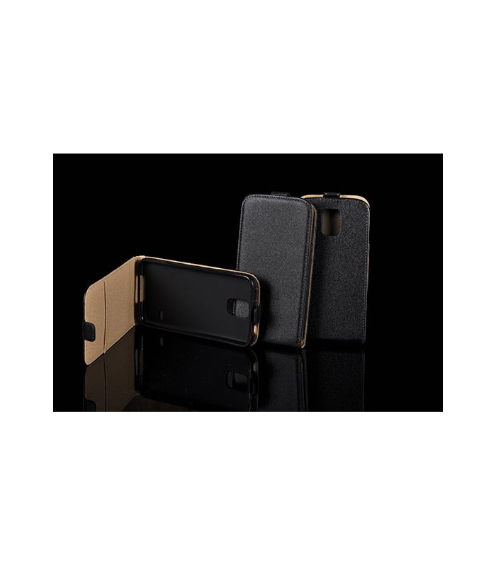 Puzdro Huawei Y6 II / Y6 2 vyklápacie čierne