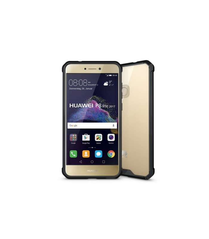 Puzdro Huawei P8 lite 2017 / P9 lite 2017 / Honor 8 lite akrylové s čiernym rámom