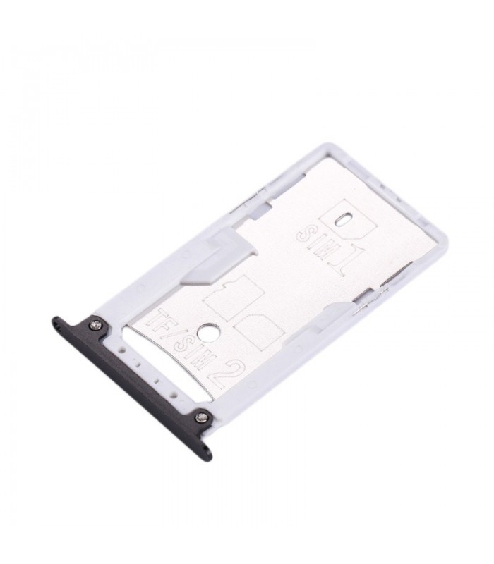 Držiak SIM karty a pamäťovej karty Xiaomi Redmi Note 4X čierny