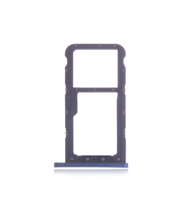 Držiak SIM karty a pamäťovej karty Huawei P20 lite DUAL modrá farba