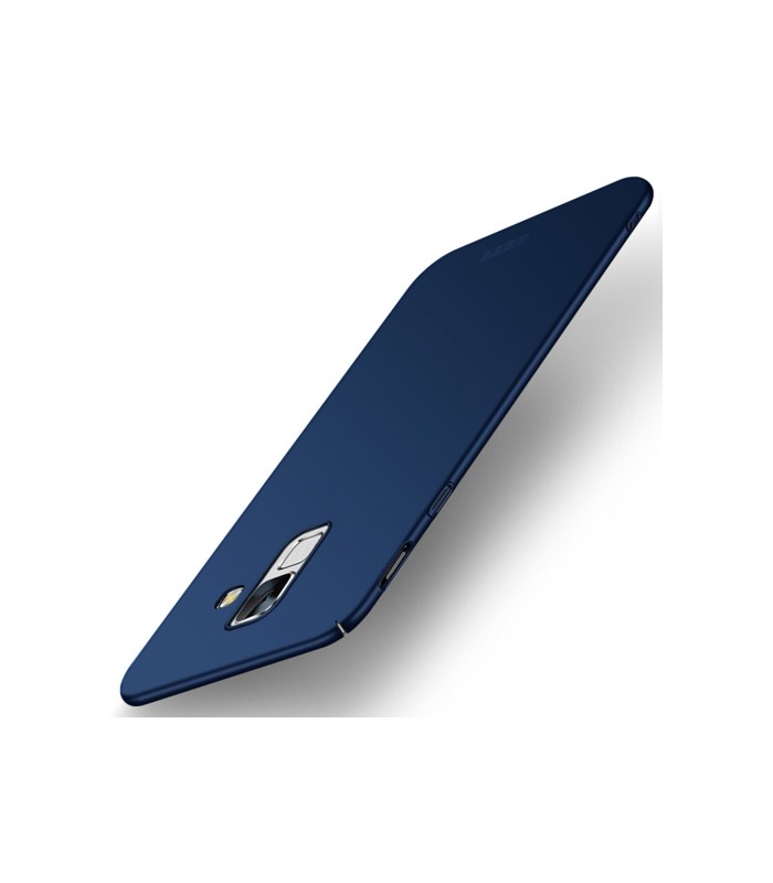 Puzdro Samsung A6 2018 plastové MOFI tmavomodré