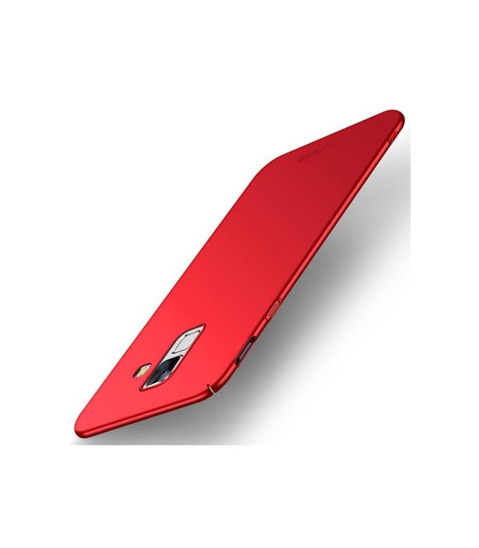 Puzdro Samsung A6 2018 plastové MOFI červené