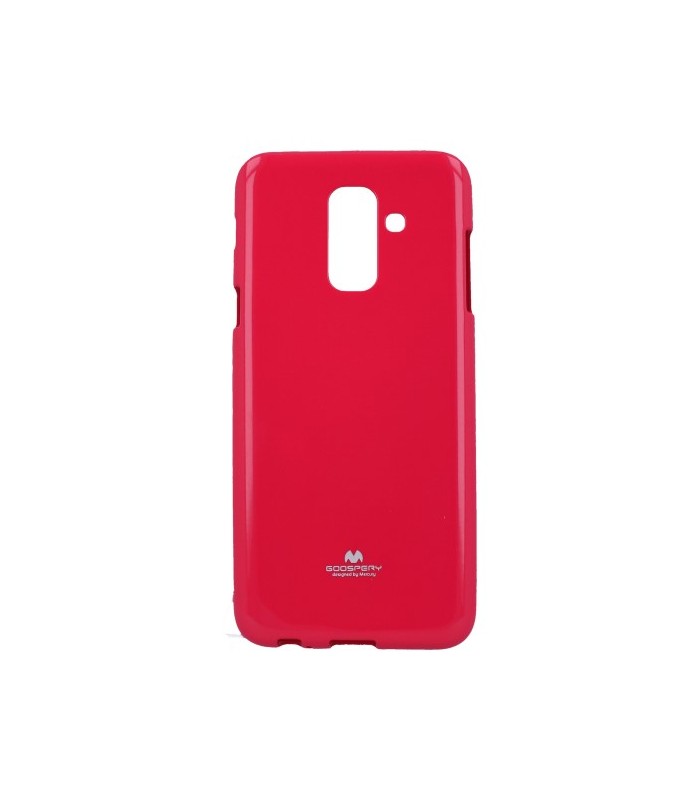 Puzdro Samsung Galaxy A6 Plus ( 2018 ) Jelly case červené