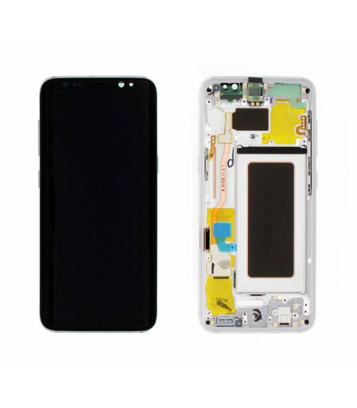LCD displej a dotyková plocha Samsung S8 G950F s rámom strieborný