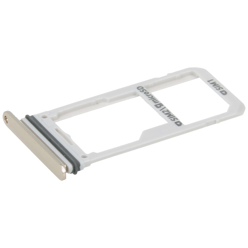 Držiak SIM karty a pamäťovej karty Samsung Galaxy S10 G973 Dual Sim zlatá farba