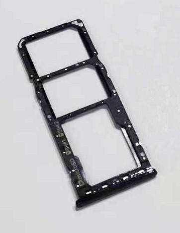 Držiak SIM karty Samsung Galaxy A7 2018 A750 Dual verzia čierna farba
