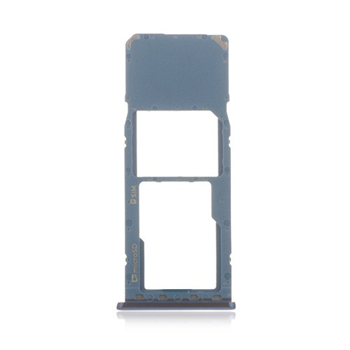 Držiak SIM karty Samsung Galaxy A7 2018 A750 Single verzia modrá farba