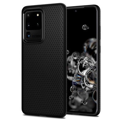 Puzdro Samsung Galaxy S20 Ultra G988F (5G) Spigen Liquid Air čierna farba