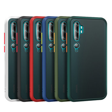 Puzdro Xiaomi Mi Note 10/10 Pro transparentné čierna farba