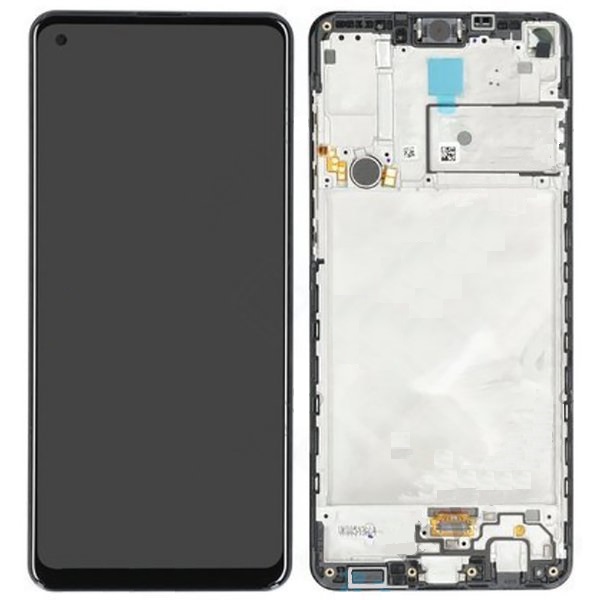 LCD Displej + Dotykové sklo + Rám Samsung Galaxy A21s A217 - originál