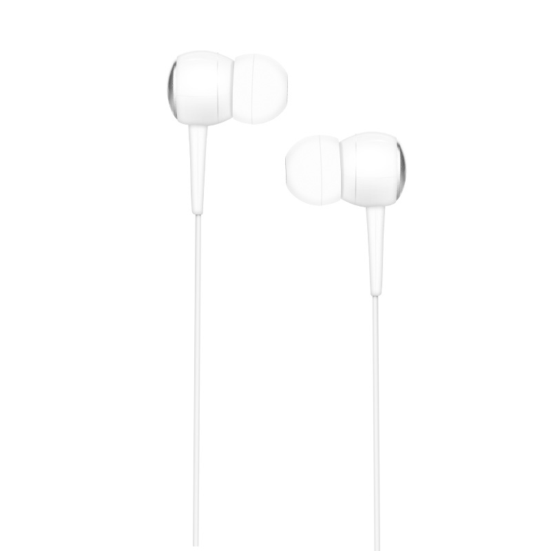 Slúchadlá Hoco Earphones M19 120cm biela farba