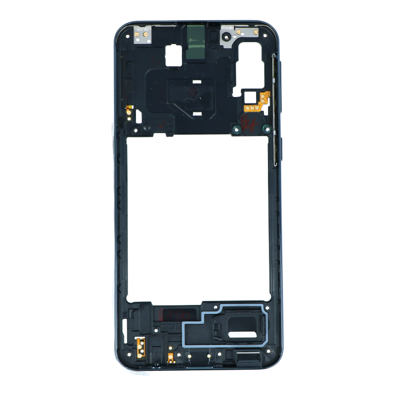 Stredový rám Samsung Galaxy A40 čierny
