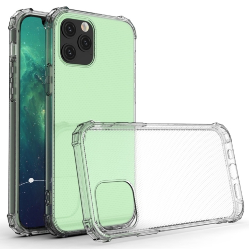 Puzdro iPhone 12 / iPhone 12 Pro silikónové transparentné so spevnenými rohmi