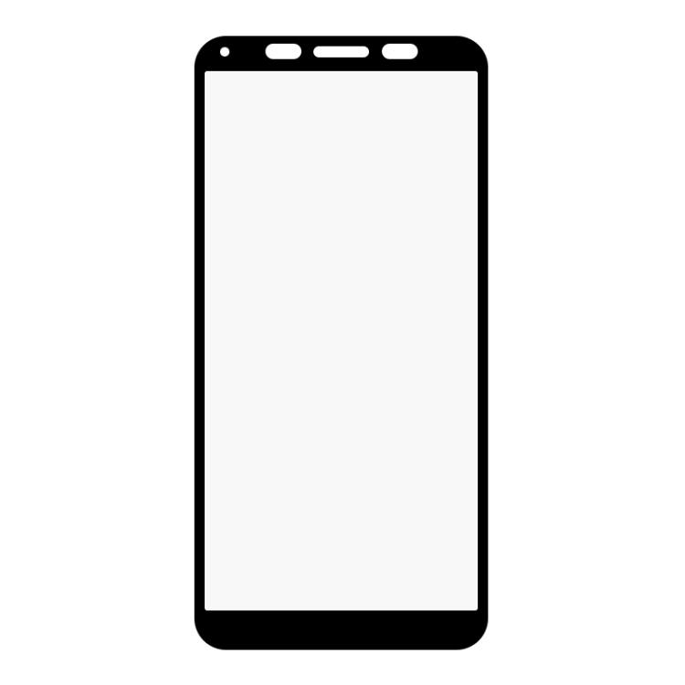 Ochranné tvrdené sklo Huawei Y5p čierne