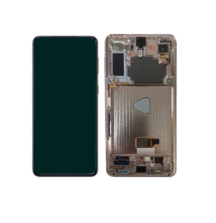 LCD Displej + Dotykové sklo + Přední kryt Samsung Galaxy S21 5G (G991) - originál