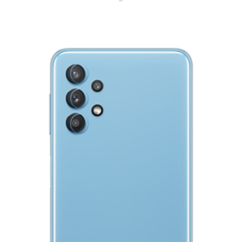 Ochranné tvrdené sklo na zadnú kameru Samsung Galaxy A32 5G transparentné
