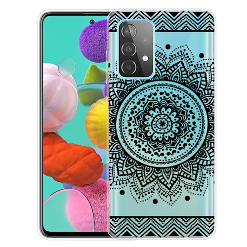 Puzdro Samsung Galaxy A52 silikónové transparentné mandala