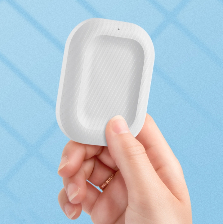 3W Bezdrôtová nabíjačka pre všetky mobilné telefóny a AirPods 2 / Pro biela farba