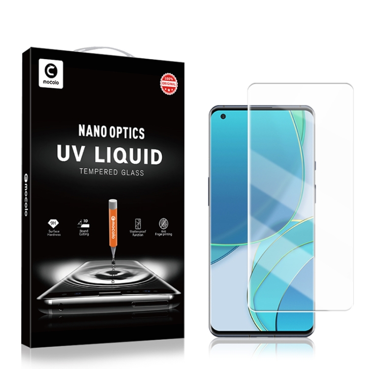 3D UV Liquid ochranné sklo OnePlus 9 Pro Mocolo Clear