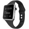 Remienok silikónový Apple Watch 6/ 5 / 4 / 3 / 2 /1 čierna farba 38mm/40mm