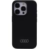 Audi Silicone Zadní Kryt pro iPhone 15 Pro Max Black