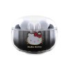Hello Kitty True Wireless Kitty Head Logo Stereo Earphones Black