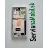 LCD Displej + Dotykové sklo + Rám Samsung Galaxy S23 Ultra 5G (2023) CREAM / BEIGE farba - Originál Service Pack