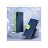 Knižkové puzdro Samsung Galaxy A35 5G Fancy Book modrá / limetková farba