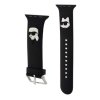 karl lagerfeld karl and choupette head nft reminek pro apple watch 38 40 41 black i77410