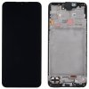 LCD Displej + Dotykové sklo + Rám Samsung Galaxy A16 4G 2024 (SM-165) BLACK - Originál Service pack