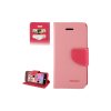 Puzdro iPhone 5C Fancy Diary ružové