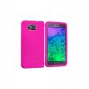 Púzdro na Samsung Alpha, jelly case hot pink