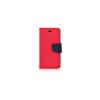 Knížkové púzdro Fancy Diary na Nokia 3 červeno - modré
