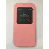 Puzdro Samsung Galaxy S6 Viva Window slabo ružová farba