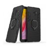 puzdro samsung galaxy a8 2018 a5 a530 plastove cierne s drziakom