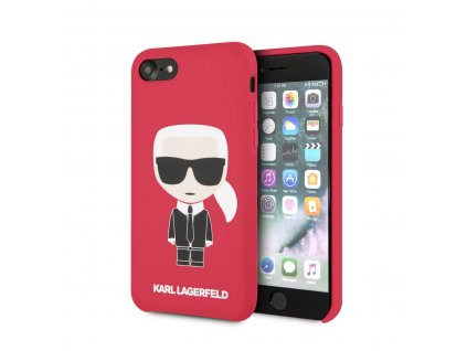 KARL LAGERFELD KLHCI8SLFKRE FULL BODY SILIKONOVE PUZDRO PRE IPHONE 7 8 SE2020 RED.jpg OID 13ODH00101