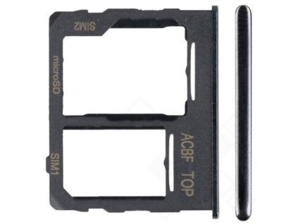 Samsung Galaxy A32 (A326) - SIM TRAY čierny originál