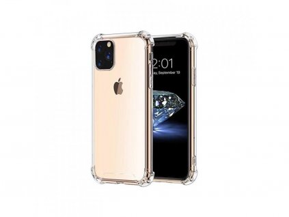 4350 mocco anti shock case 05 mm silicone case for apple iphone 11 pro transparent