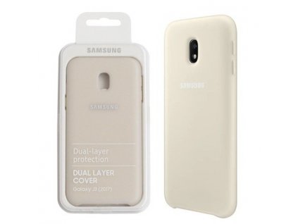 Dual Layer - Samsung J3 2017 zlatý EF-PJ330CFEGWW