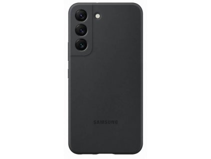 Samsung Galaxy S22 - silikónové púzdro čierne - EF-PS901TBE