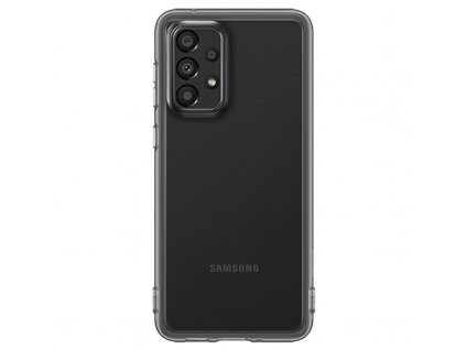 Genuine Samsung Galaxy A33 5G Soft Clear Cover EF QA336 Black 8806094243536 21032022 01 p