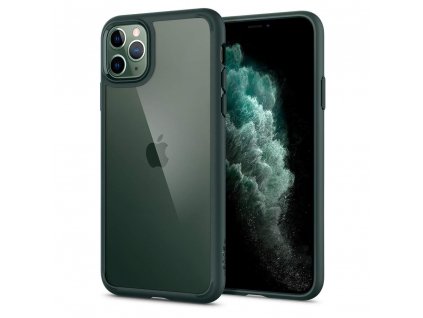 Spigen Ultra Hybrid - iPhone 11 Pro Midnight Green