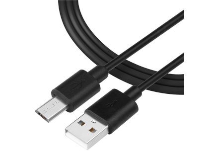 Tactical kábel USB-A/micro-USB 12mm 1m Čierny
