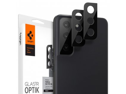 Spigen Optik.TR Kamera Samsung Galaxy S21 FE Plus Black