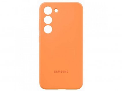 157937 ef ps911toe samsung silikonovy kryt pro galaxy s23 orange