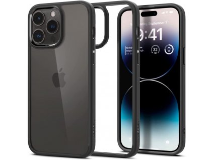 Spigen Ultra Hybrid - iPhone 15 Pro Matte Black