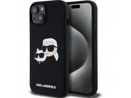 KARL LAGERFELD - iPhone 15 KLHMP15SSKCHPPLK