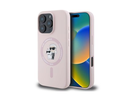 KARL LAGERFELD - iPhone 16 Pro KLHMP16LSCMKCRHP