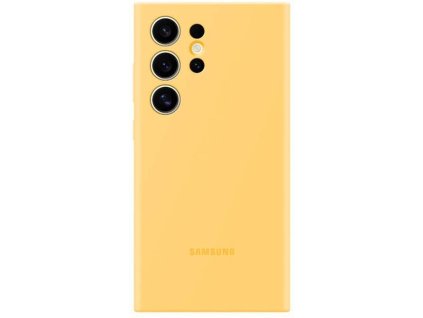 Samsung Galaxy S24 Ultra - Silikónové púzdro žlté (EFPS928TYEGWW)