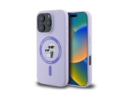 KARL LAGERFELD - iPhone 16 Pro KLHMP16LSCMKCRHU